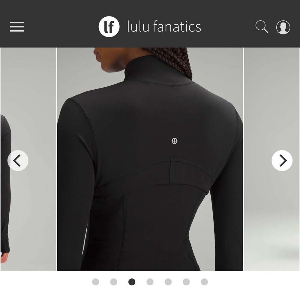 Lululemon Black Define Jacket Flawed! - image 3
